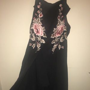 Dress with romper shorts